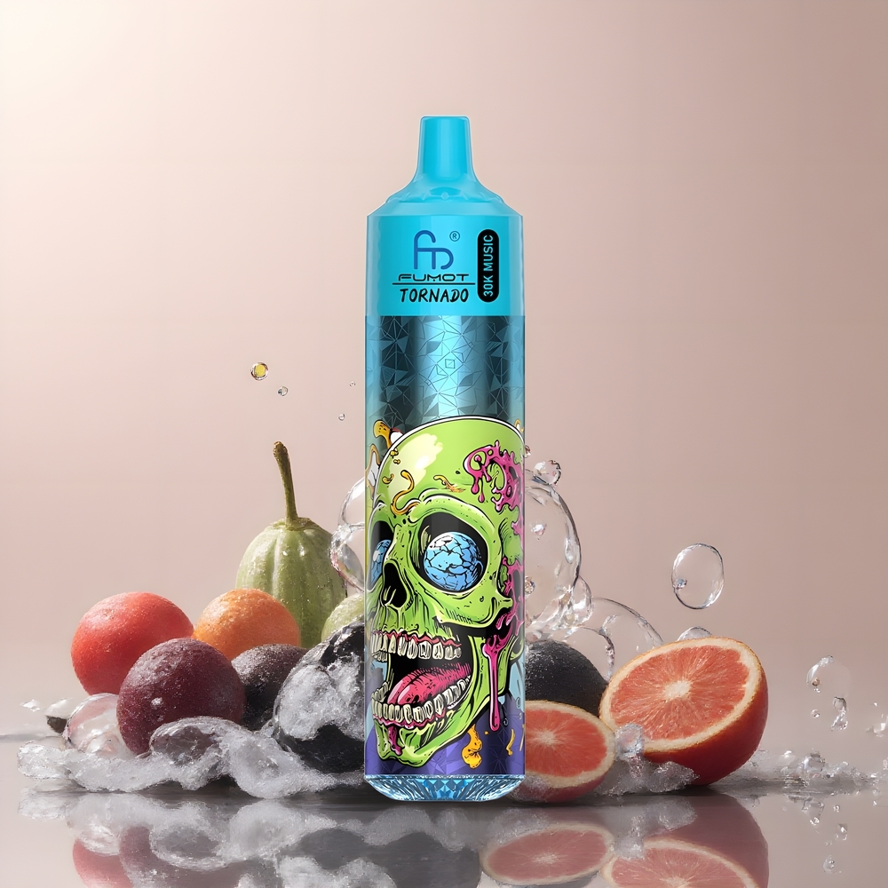 Partihandel Sverige Fumot Randm Tornado 30000 30mL 5% Svart Is