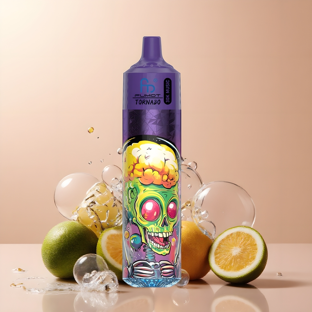 Partihandel Sverige Fumot Randm Tornado 30000 Puffs 30mL 5% 1.0 Ohm Kiwi Passionsfrukt Guava
