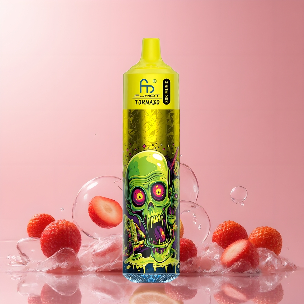 Partihandel Sverige Fumot Randm Tornado 30000 Puffs 30mL 5% Jordgubb Is