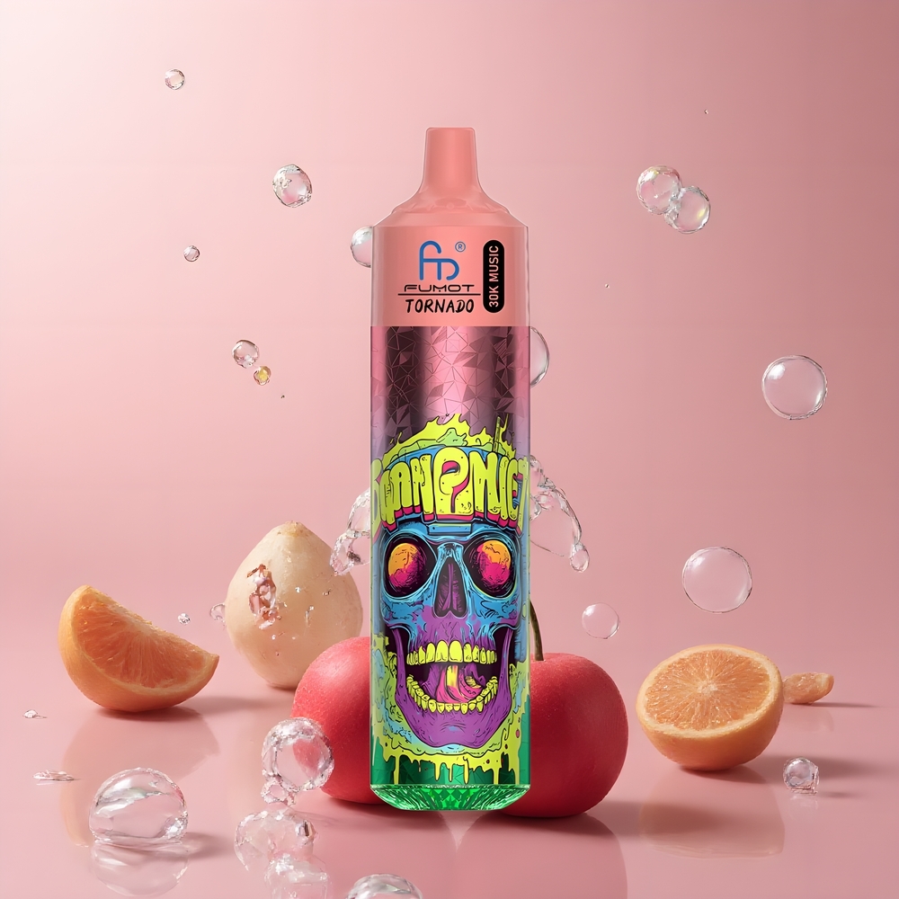 Partihandel Sverige Fumot Randm Tornado 30000 Puffs 30mL 5% Tre Körsbär