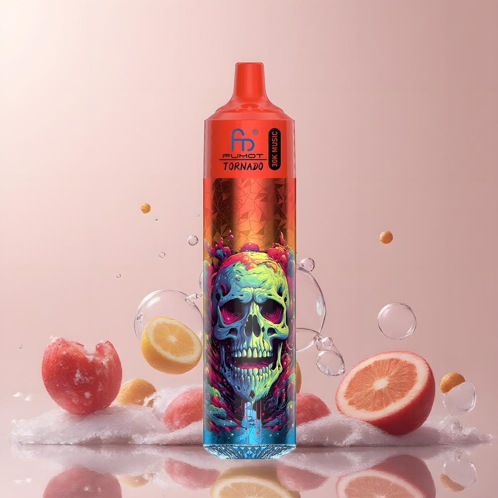 Partihandel Sverige Fumot Randm Tornado 30000 Puffs 30mL 600mAh Ljus Is Vape