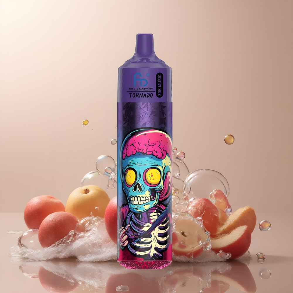 Partihandel Sverige Fumot Randm Tornado 30000 Tre Äpple 30mL 5% 600mAh