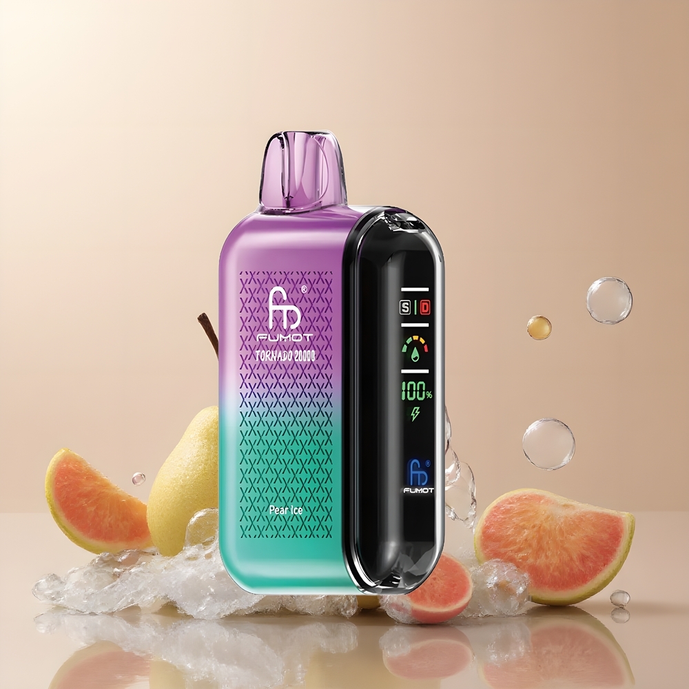 Partihandel Sverige Fumot Tornado 20000 Puffs Dual Mesh Päront Is Smart Display