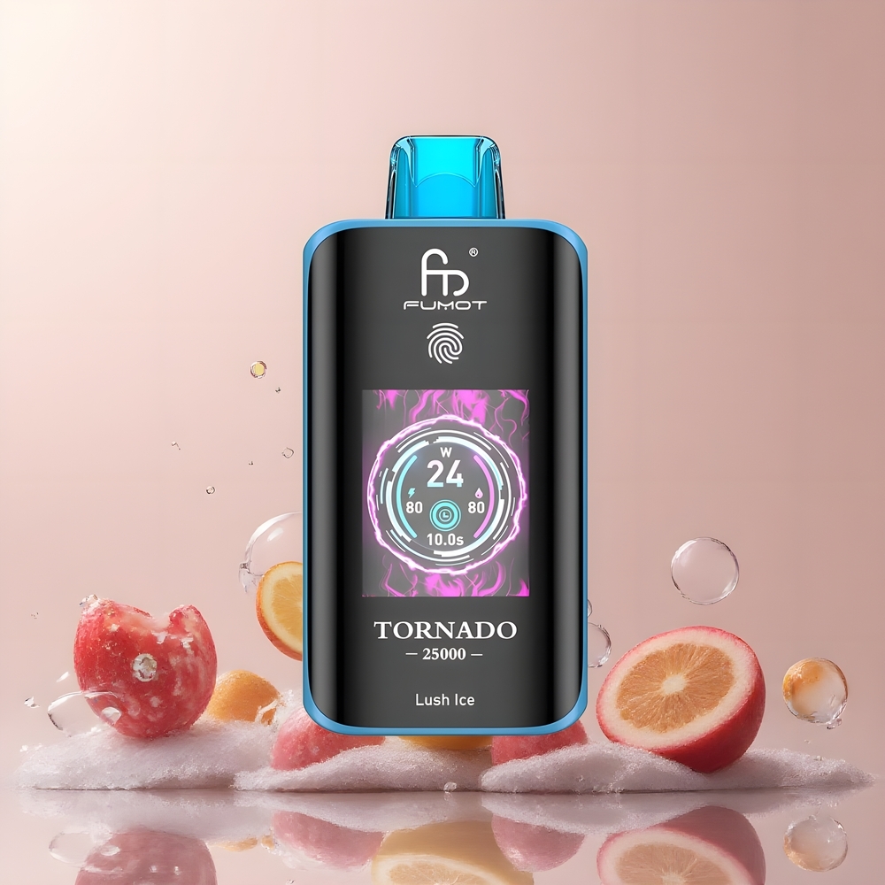 Partihandel Sverige Fumot Tornado 25000 Puffs 700mAh 20ml Lättis