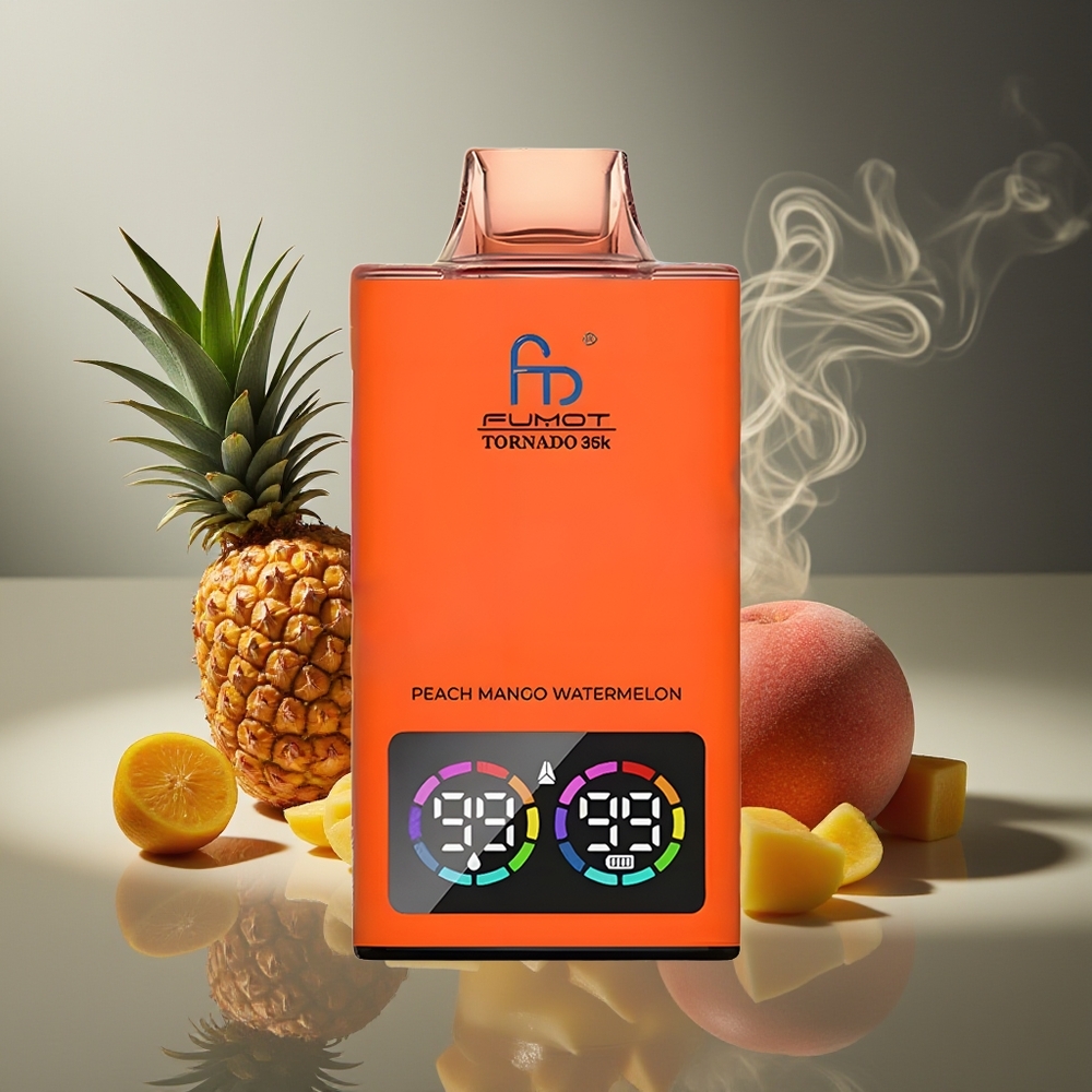 Partihandel Sverige Fumot Tornado 35000 Peachy Mango Ananas 35000 Puffs