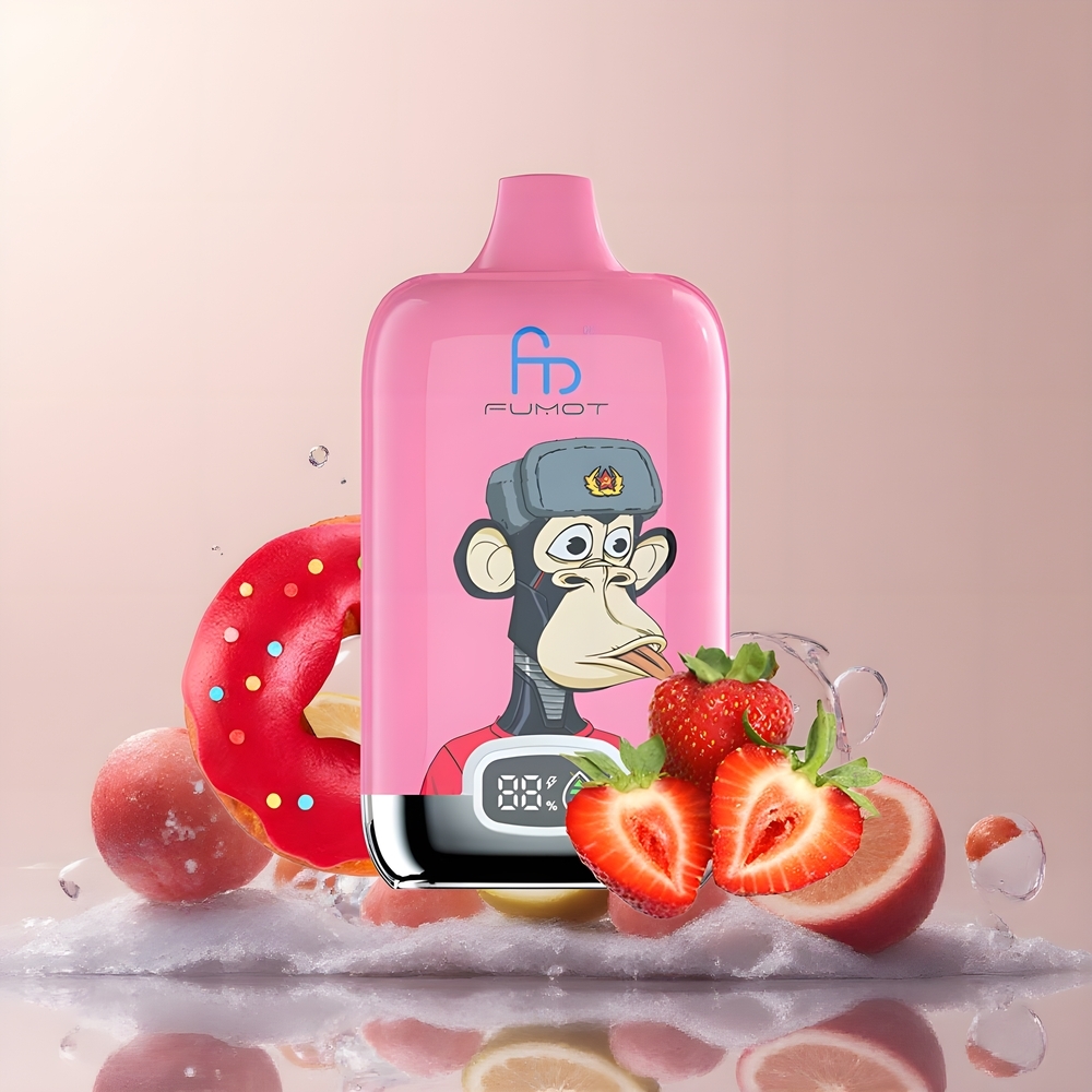 Partihandel Sverige Fumot Tornado Digital Box 12000 Puffs Engångs Vape Lätt Is 20ml Mesh MTL
