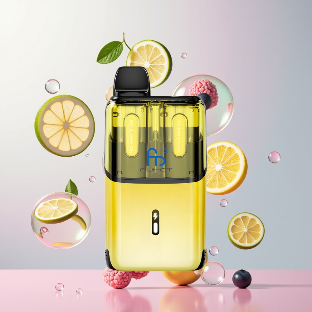 Partihandel Sverige Fumot Ultra T32000 2 mun Fizzy Citron & Lime & Citron & Blåbär 24ml Mesh Coil