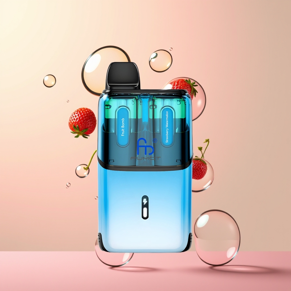 Partihandel Sverige Fumot Ultra T32000 2-munnar Frukt Bomb & Jordgubb Vattenmelon 24ml 800mAh