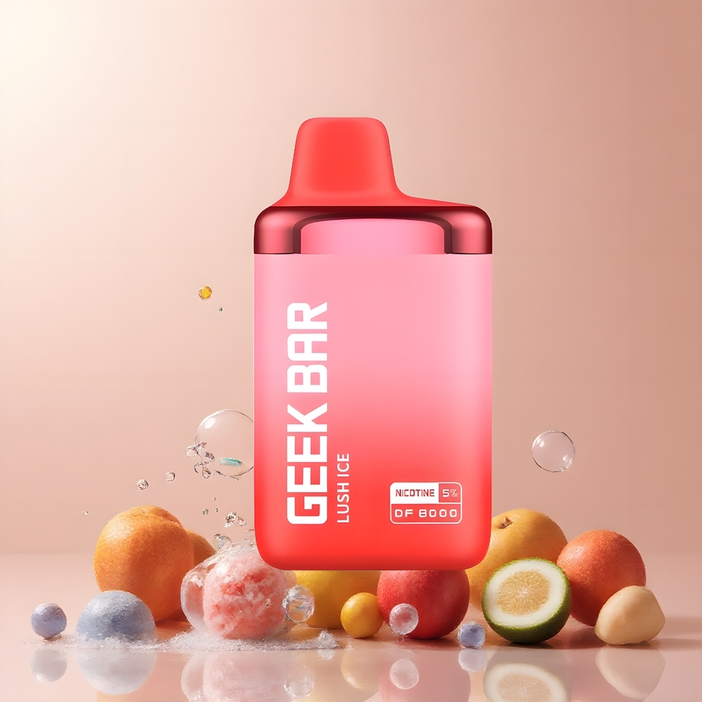 Partihandel Sverige GEEK BAR DF8000 Vape Lush Is 8000 puffar 14mL 20mg/mL