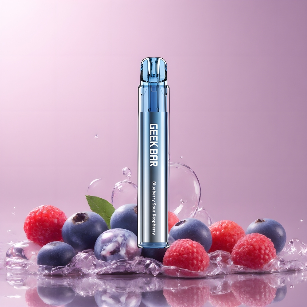 Partihandel Sverige GEEK BAR Elite 1000 Mesh Blåbär Sur Hallon Vape