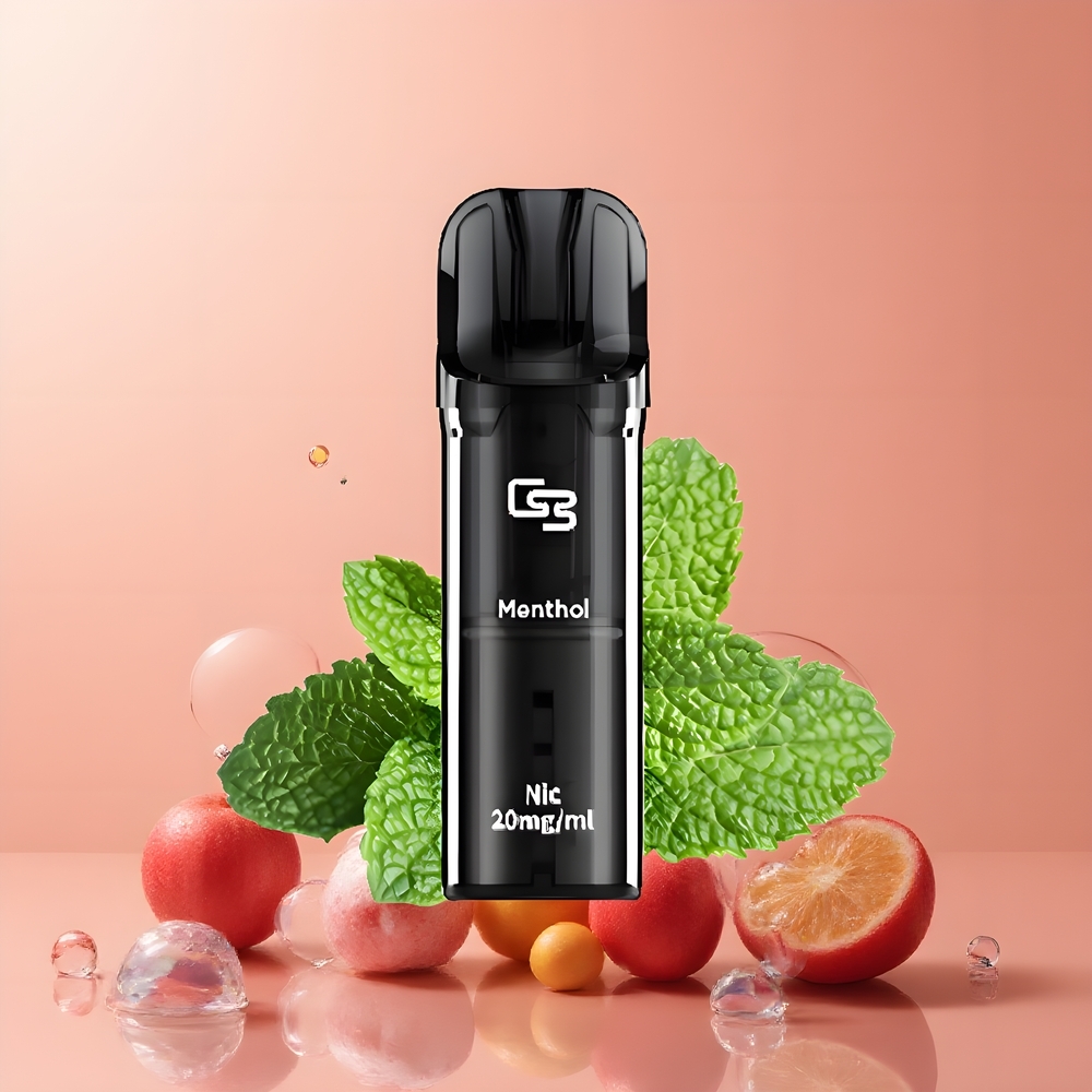 Partihandel Sverige GEEK BAR Elite 2 mun aluminiumlegering inbyggd batteri 650 mAh 2.0 ml magnetisk Kopparröd