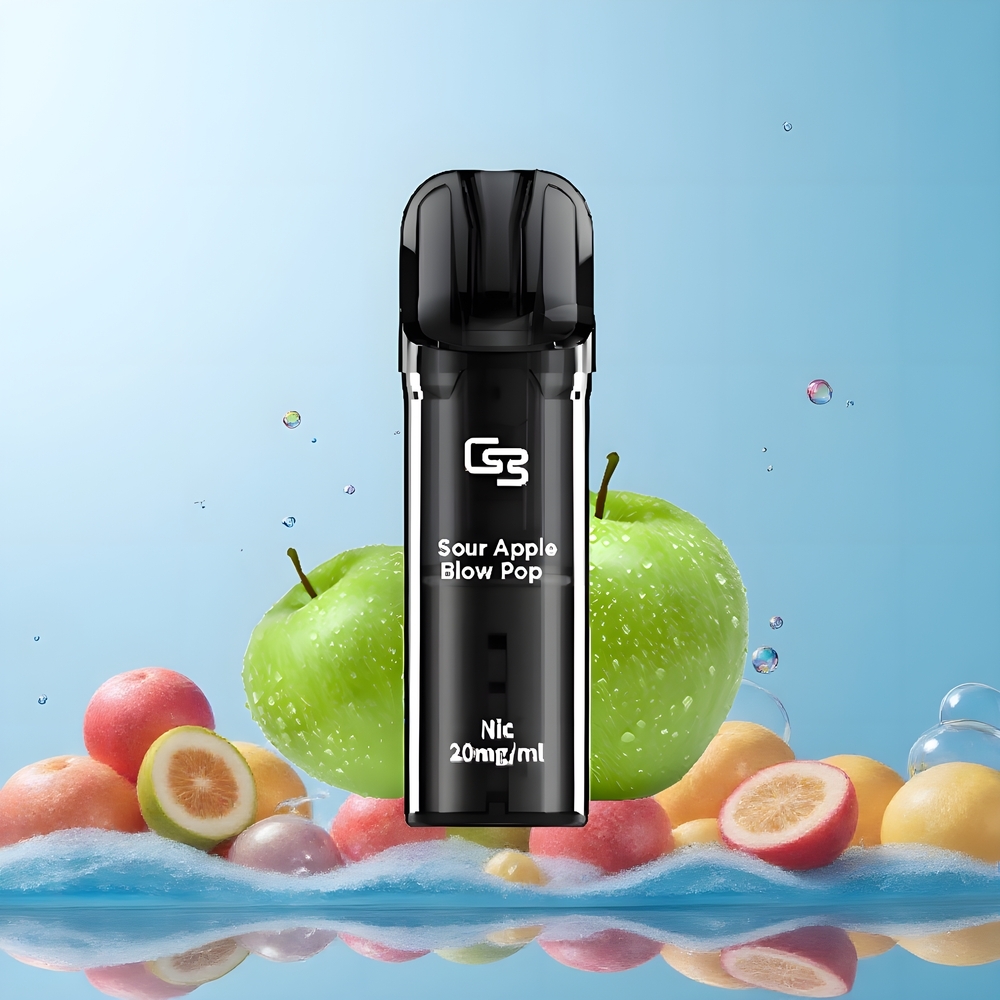 Partihandel Sverige GEEK BAR Elite 2 munnar Aluminium Bypass Magnetisk Himmelblå