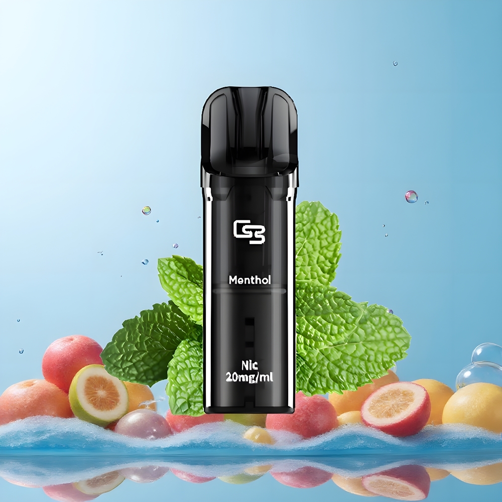 Partihandel Sverige GEEK BAR Elite 2 munnar Aluminium Bypass Magnetisk Himmelblå