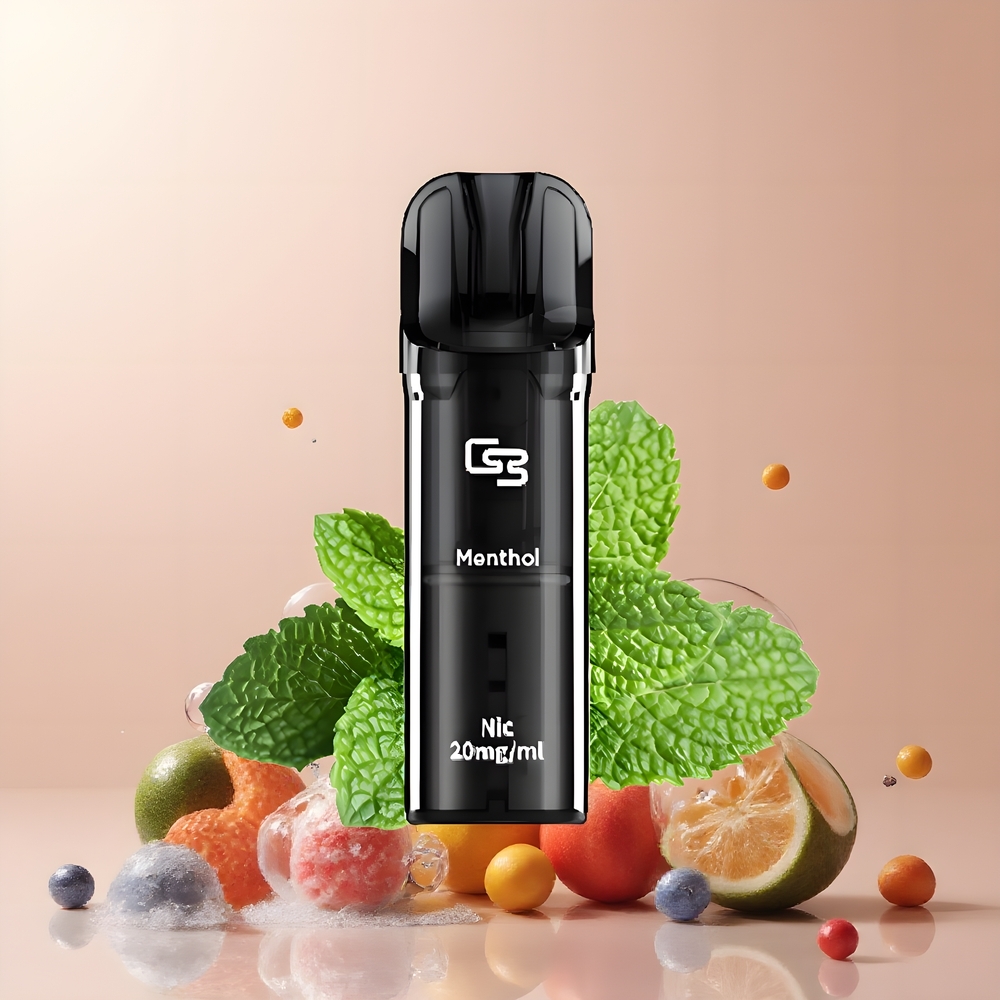 Partihandel Sverige GEEK BAR Elite 650 mAh 2.0 ml Bypass Naturlig Titan