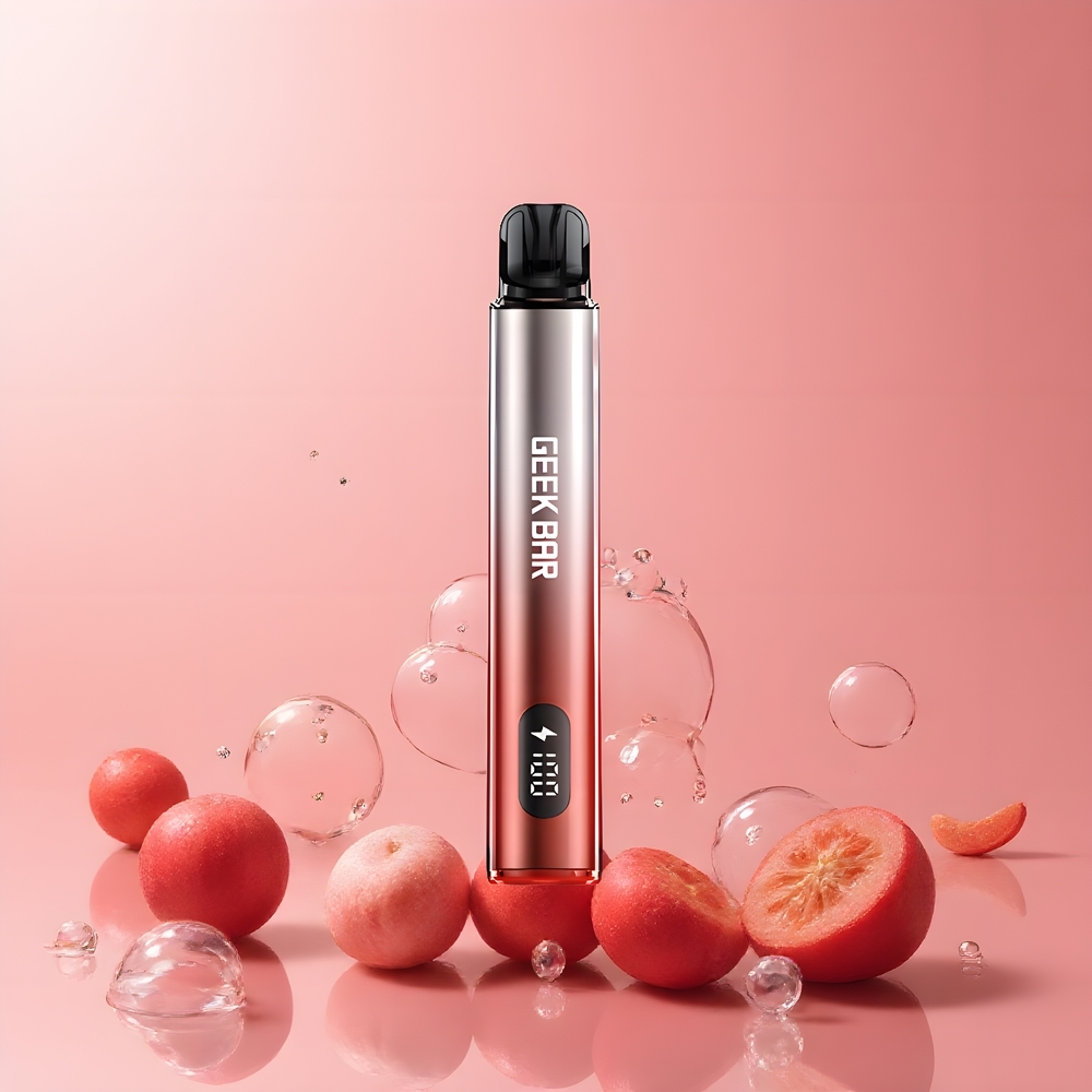 Partihandel Sverige GEEK BAR Elite Färdigfylld Pod Kit Röd 2.0 ml Magnetisk Aluminiumlegering