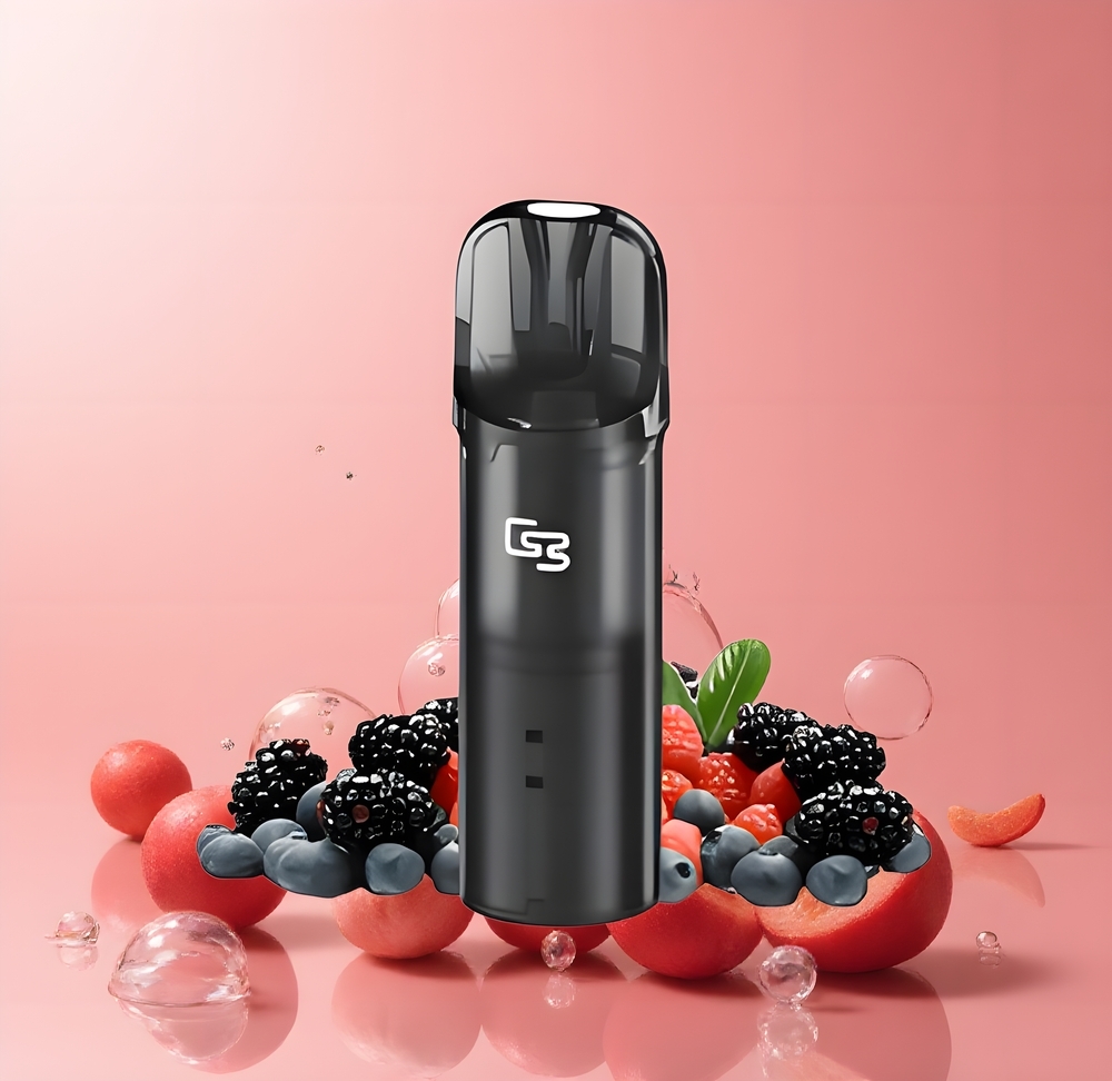 Partihandel Sverige GEEK BAR Elite Färdigfylld Pod Kit Röd 2.0 ml Magnetisk Aluminiumlegering