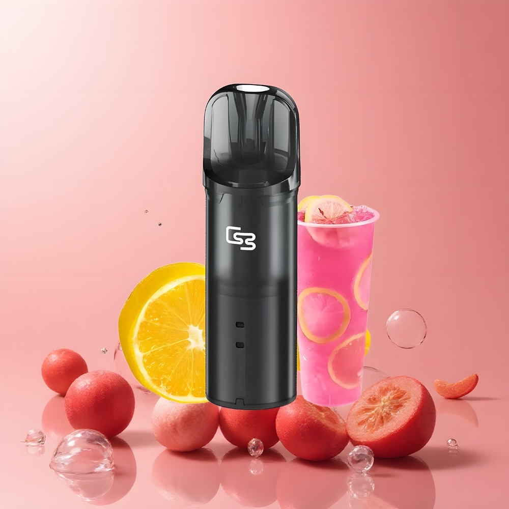 Partihandel Sverige GEEK BAR Elite Färdigfylld Pod Kit Röd 2.0 ml Magnetisk Aluminiumlegering