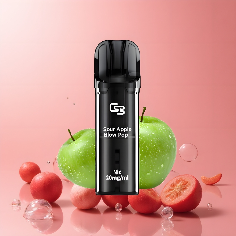 Partihandel Sverige GEEK BAR Elite Färdigfylld Pod Kit Röd 2.0 ml Magnetisk Aluminiumlegering