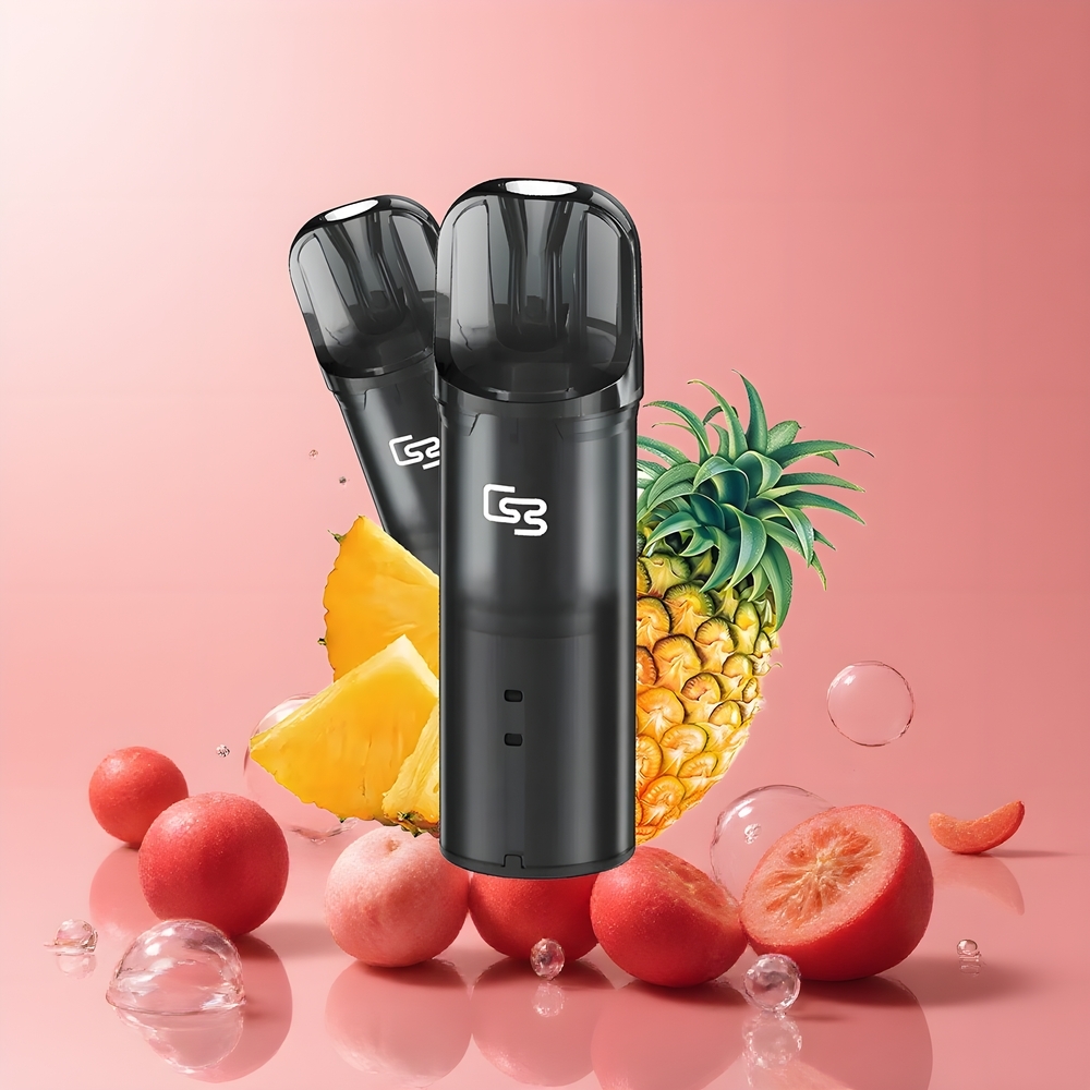 Partihandel Sverige GEEK BAR Elite Färdigfylld Pod Kit Röd 2.0 ml Magnetisk Aluminiumlegering