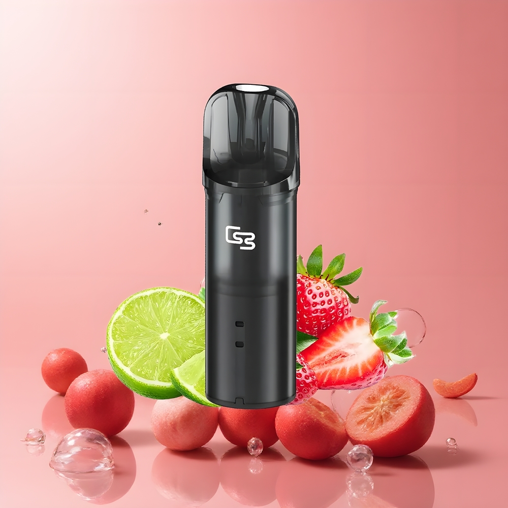 Partihandel Sverige GEEK BAR Elite Färdigfylld Pod Kit Röd 2.0 ml Magnetisk Aluminiumlegering