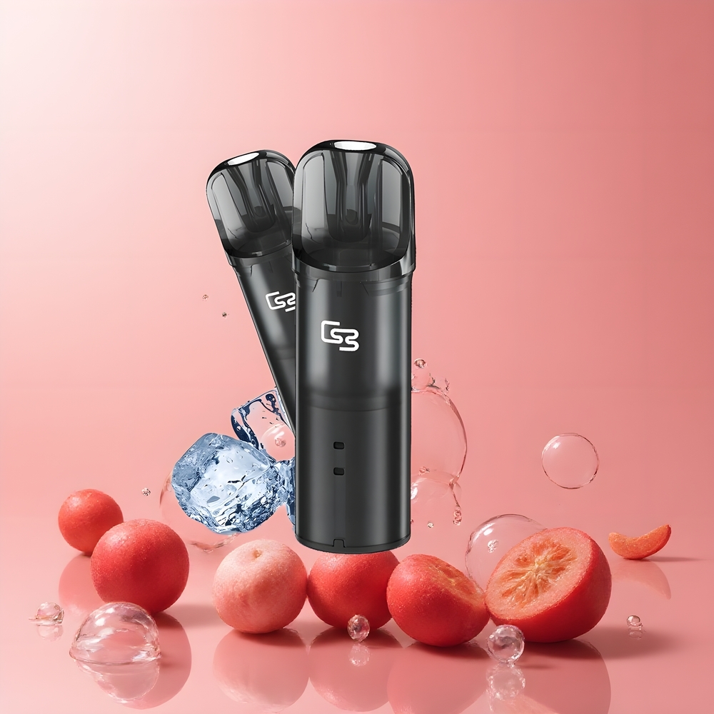 Partihandel Sverige GEEK BAR Elite Färdigfylld Pod Kit Röd 2.0 ml Magnetisk Aluminiumlegering