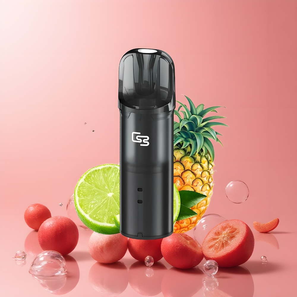 Partihandel Sverige GEEK BAR Elite Färdigfylld Pod Kit Röd 2.0 ml Magnetisk Aluminiumlegering