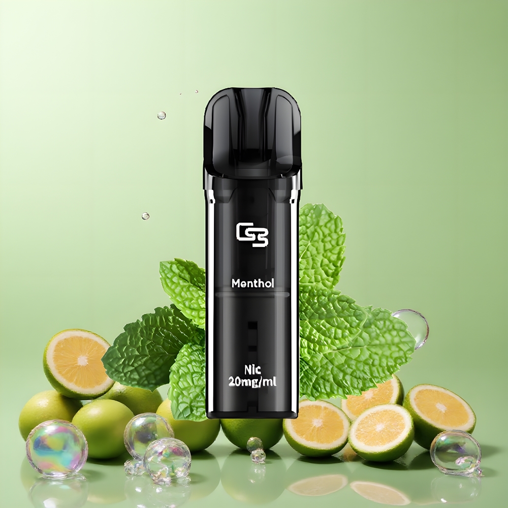 Partihandel Sverige GEEK BAR Elite Förfylld Pod Kit Grön 650mAh 2.0ml Magnetisk