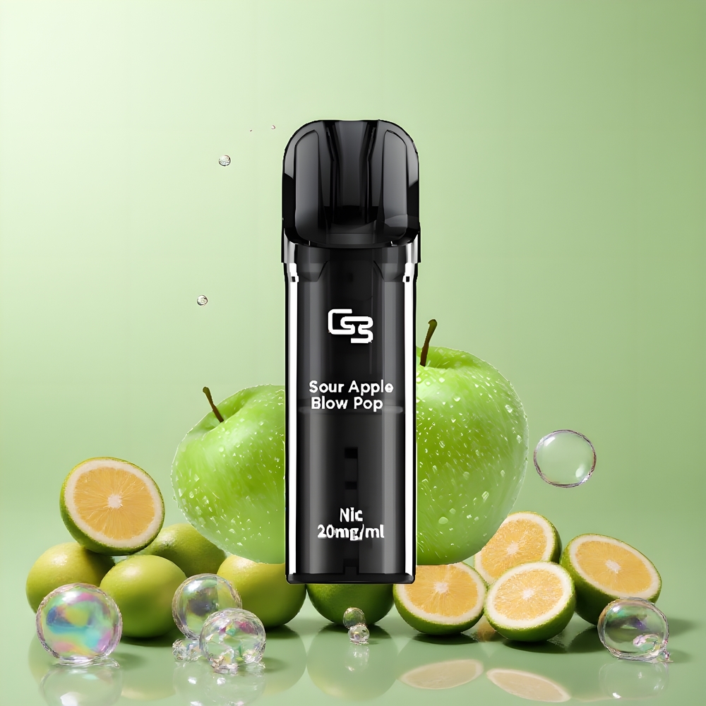 Partihandel Sverige GEEK BAR Elite Förfylld Pod Kit Grön 650mAh 2.0ml Magnetisk