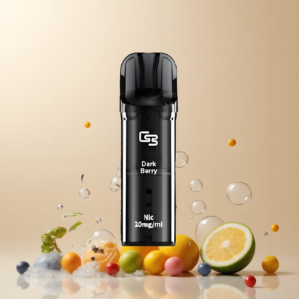 Partihandel Sverige GEEK BAR Elite Förfylld Pod Kit Gul 650mAh 2.0ml Magnetisk Bypass