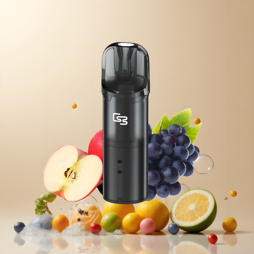 Partihandel Sverige GEEK BAR Elite Förfylld Pod Kit Gul 650mAh 2.0ml Magnetisk Bypass