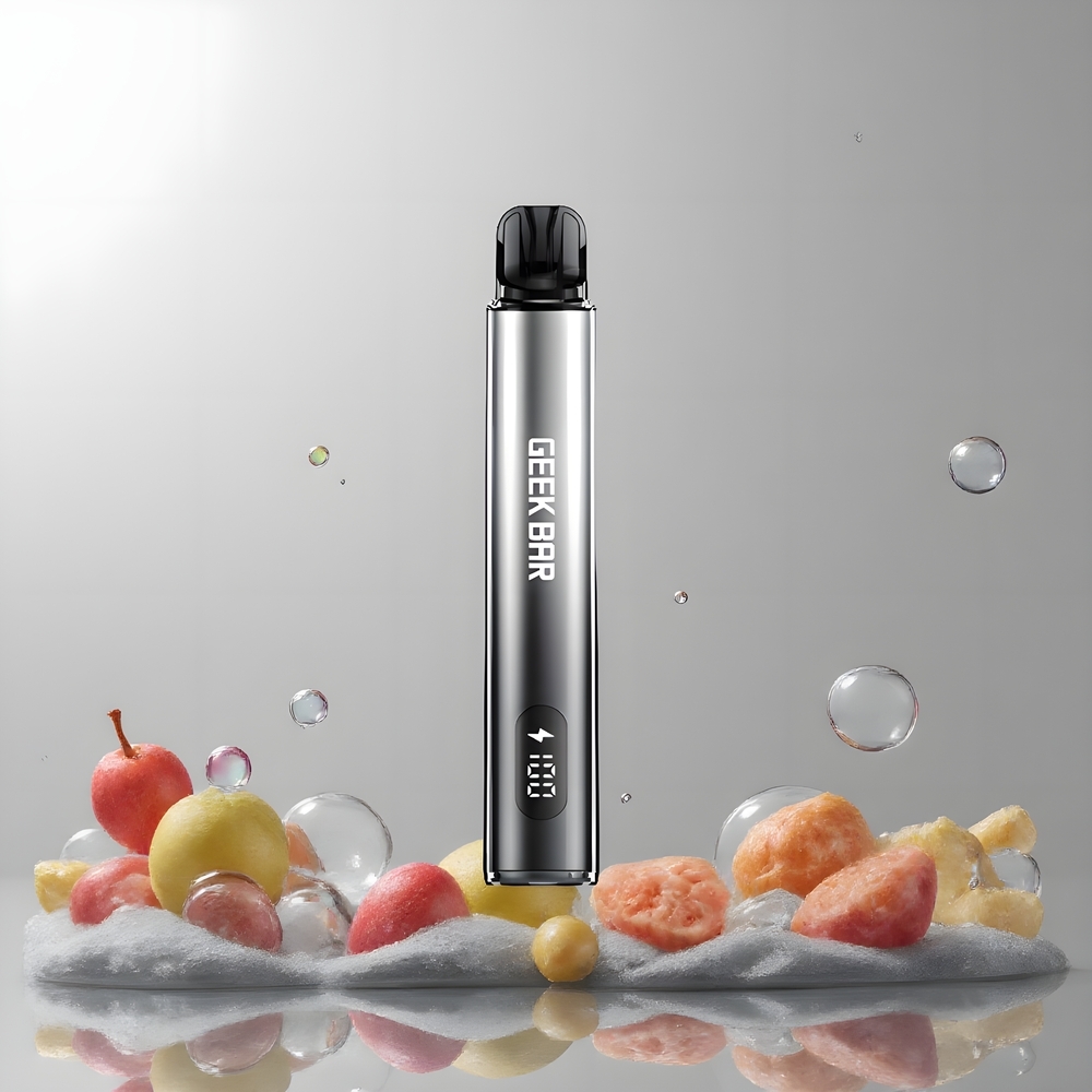 Partihandel Sverige GEEK BAR Elite Prefylld Pod Kit 2.0 ml Magnetisk Kylig Grå