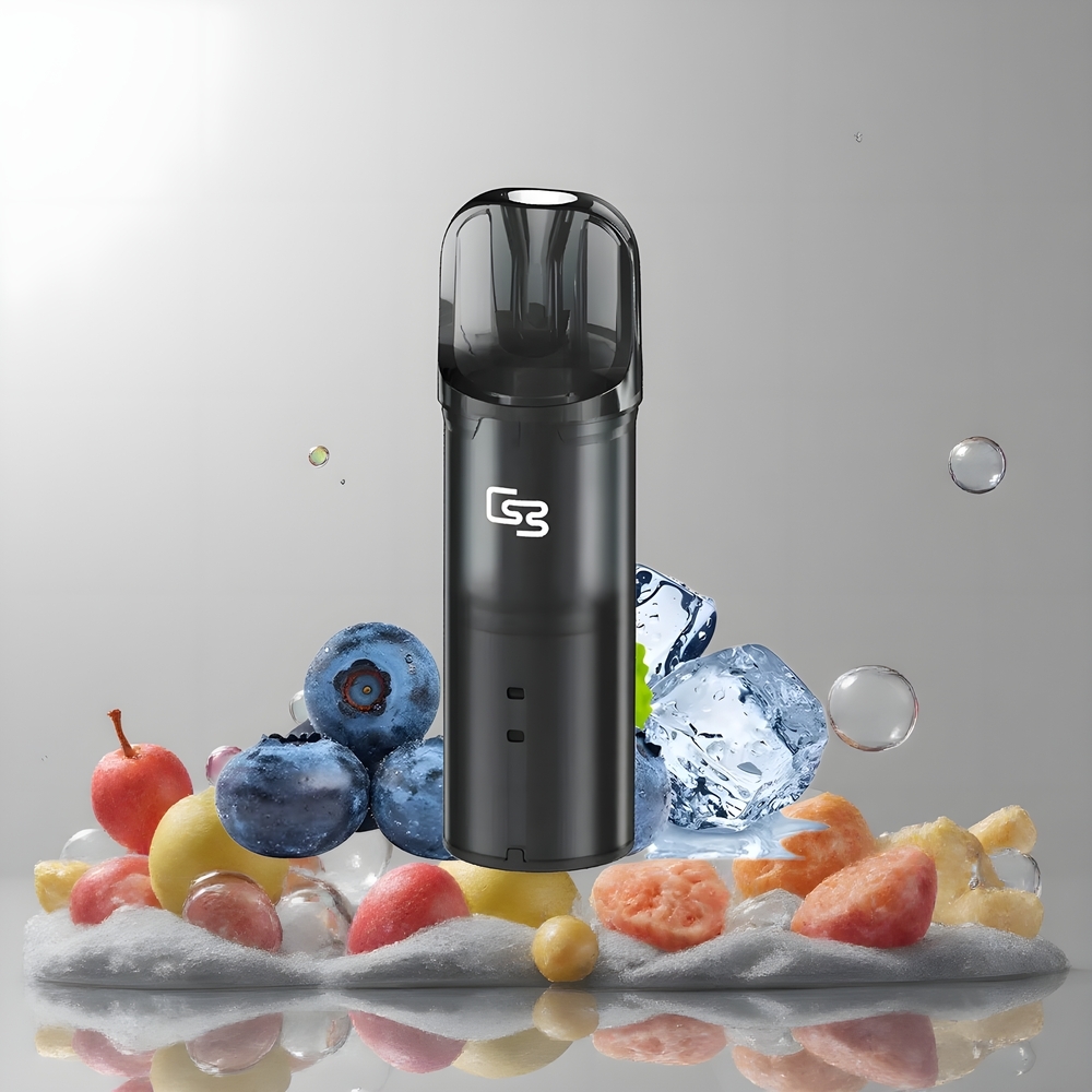 Partihandel Sverige GEEK BAR Elite Prefylld Pod Kit 2.0 ml Magnetisk Kylig Grå