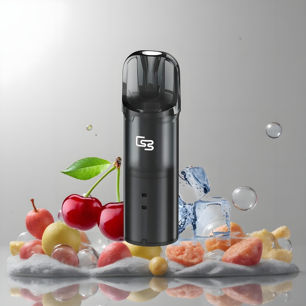 Partihandel Sverige GEEK BAR Elite Prefylld Pod Kit 2.0 ml Magnetisk Kylig Grå