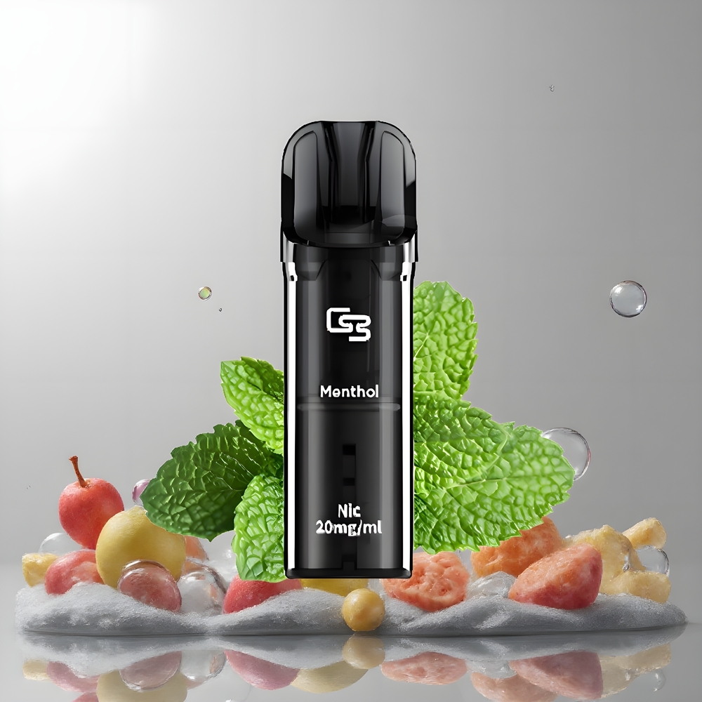 Partihandel Sverige GEEK BAR Elite Prefylld Pod Kit 2.0 ml Magnetisk Kylig Grå
