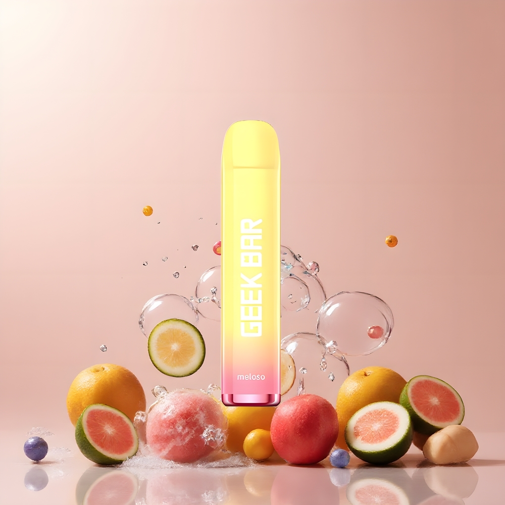 Partihandel Sverige GEEK BAR Meloso 600 Puffs 2ml 20mg Vape Geek Juice