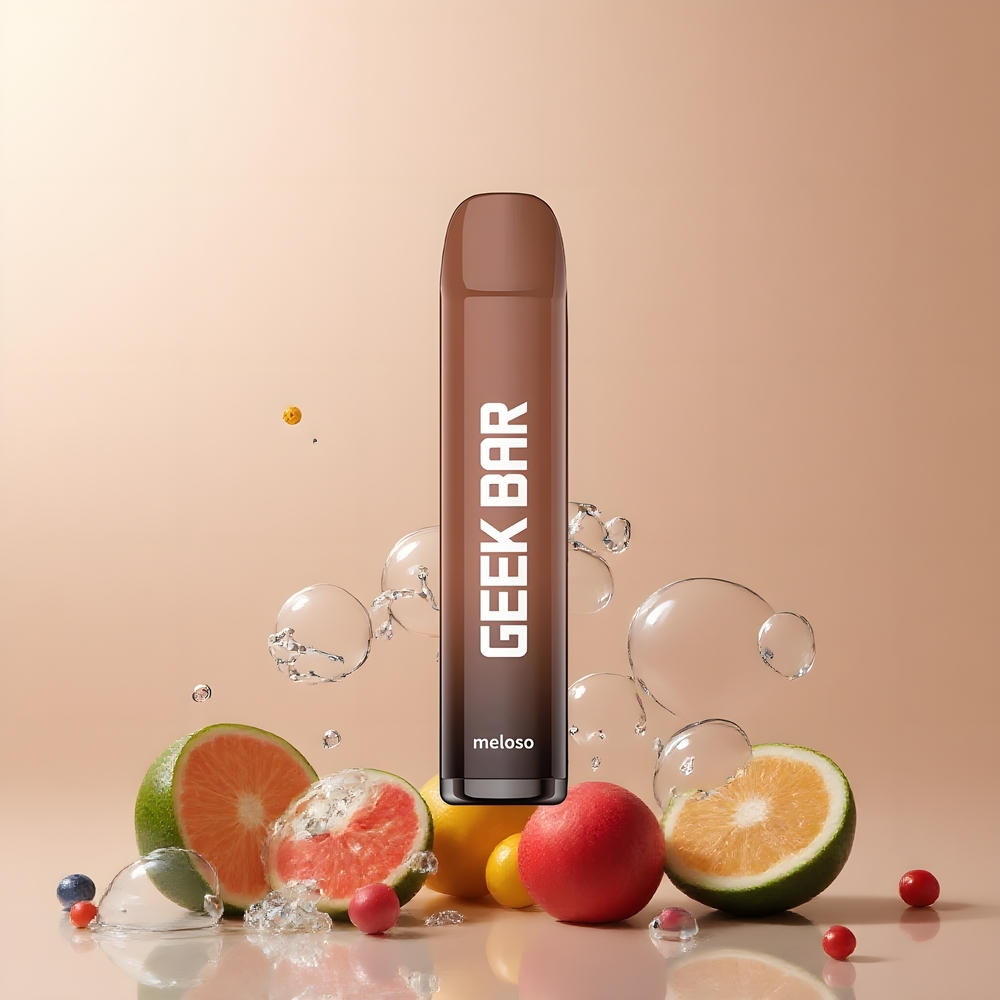 Partihandel Sverige GEEK BAR Meloso 600 Puffs 2ml 550mAh 20mg Tobak