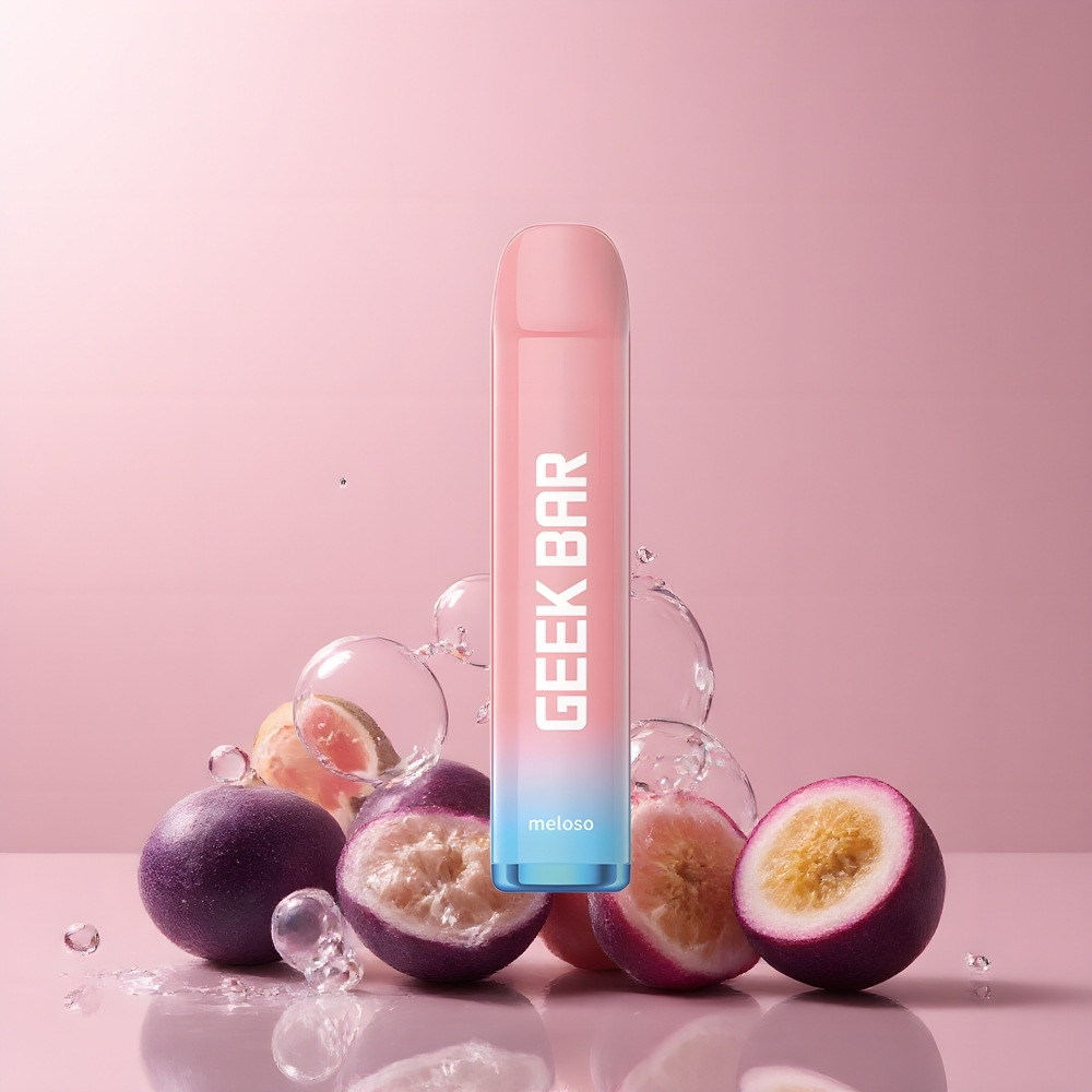 Partihandel Sverige GEEK BAR Meloso 600 Puffs 2ml 550mAh Passionsfrukt