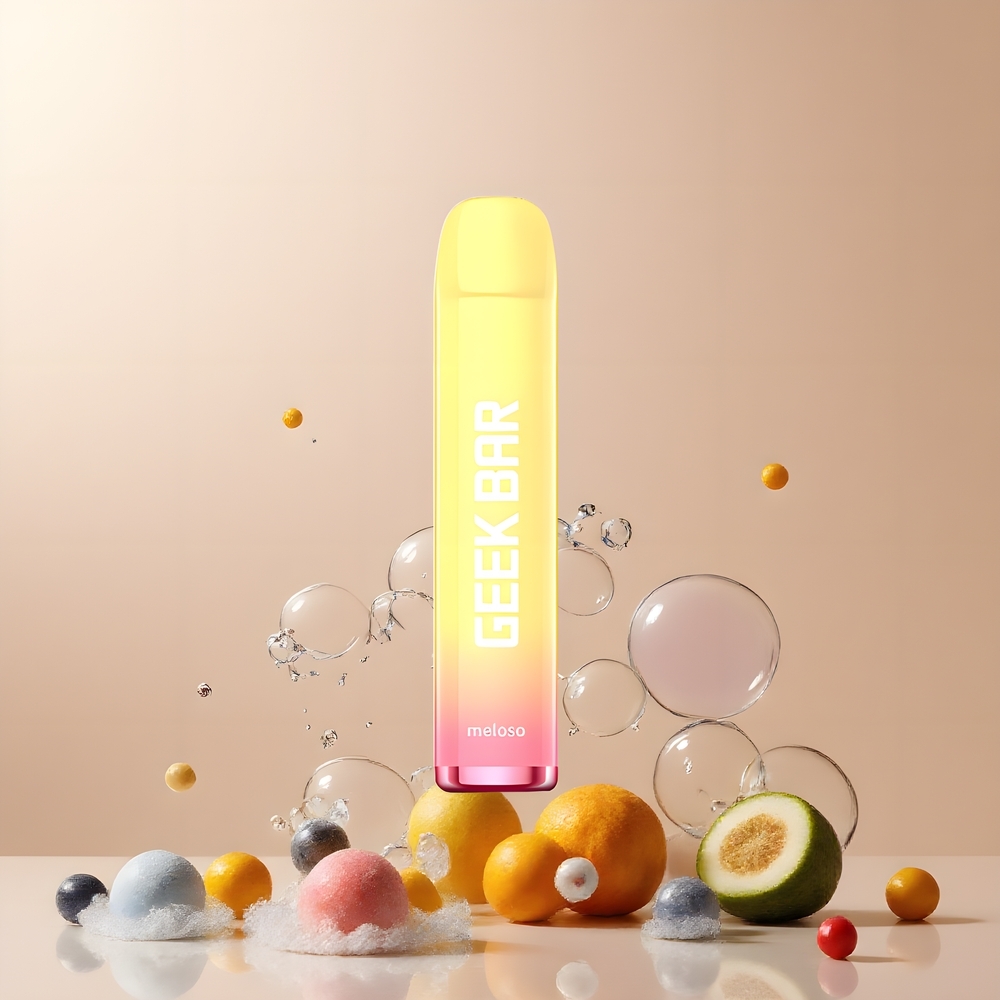 Partihandel Sverige GEEK BAR Meloso 600 Puffs Engångs Vape Banan 2ml 550mAh 20mg