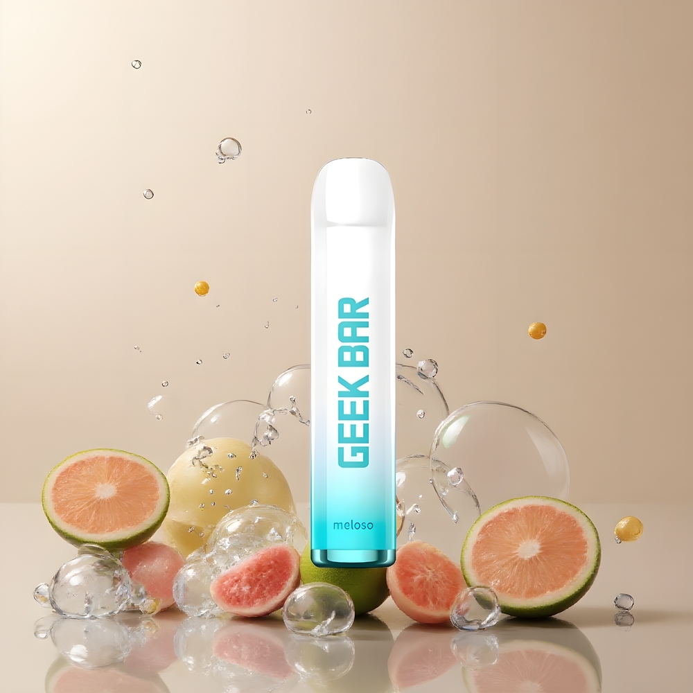 Partihandel Sverige GEEK BAR Meloso 600 Puffs Engångs Vape Menthol 2ml 550mAh 20mg