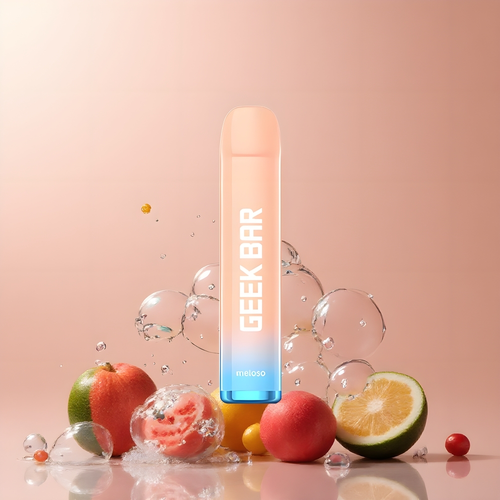 Partihandel Sverige GEEK BAR Meloso 600 Puffs Vape Cola Is 2ml 550mAh 20mg