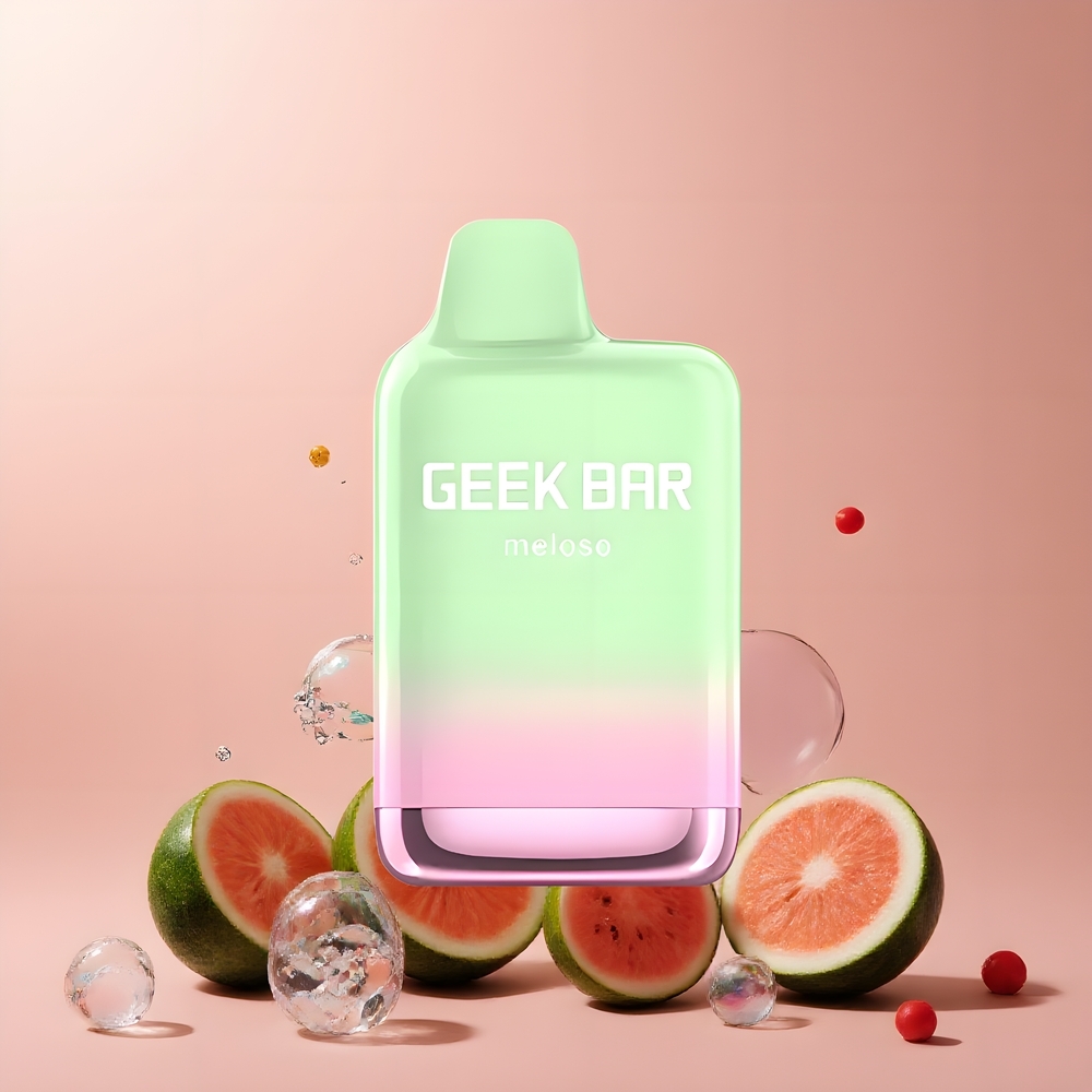 Partihandel Sverige GEEK BAR Meloso Max 9000 Puffs 14ml 5% Vattenmelon Vape