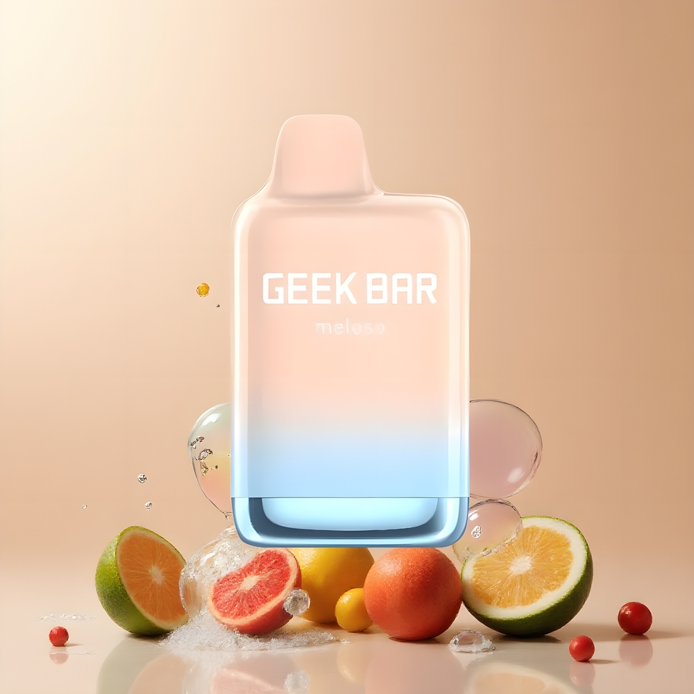 Partihandel Sverige GEEK BAR Meloso Max 9000 Puffs Ingefära Läsk 600mAh Typ-C 14ml