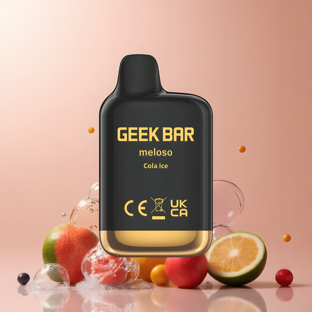Partihandel Sverige GEEK BAR Meloso Mini 600 Puffs Engångs Vape Cola Is Dual Mesh 550mAh