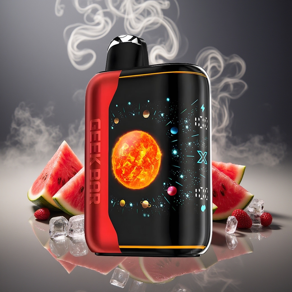 Partihandel Sverige GEEK BAR Platinum Edition 25000 Vattenmelon Is Dual Mesh Coil 20mL