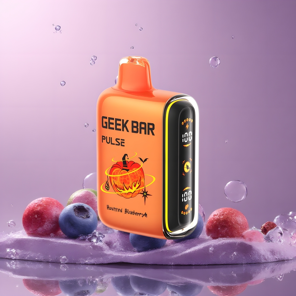 Partihandel Sverige GEEK BAR Pulse 15000 Blåsningar 16ML 5% USB-C Halloween