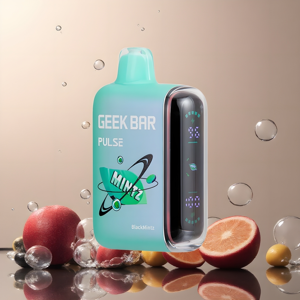 Partihandel Sverige GEEK BAR Pulse 15000 Mynta 16ML 5% USB-C 650mAh Luftflöde
