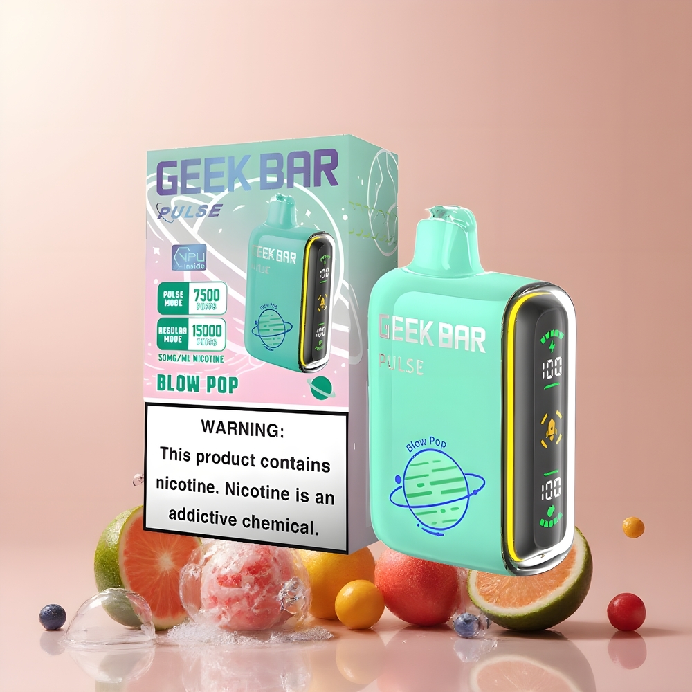 Partihandel Sverige GEEK BAR Pulse 15000 Planeten Edition 16ML 5% USB-C