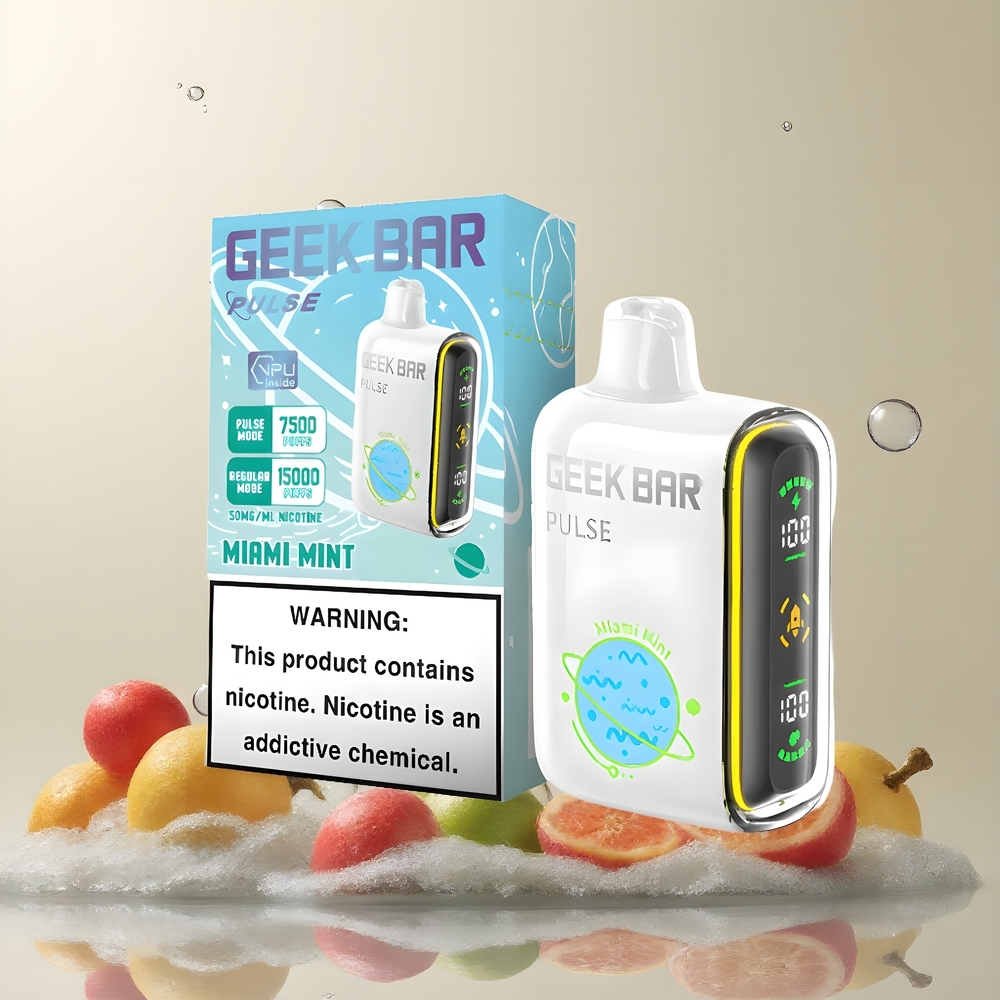 Partihandel Sverige GEEK BAR Pulse 15000 Planeten Edition 16ML 5% USB-C