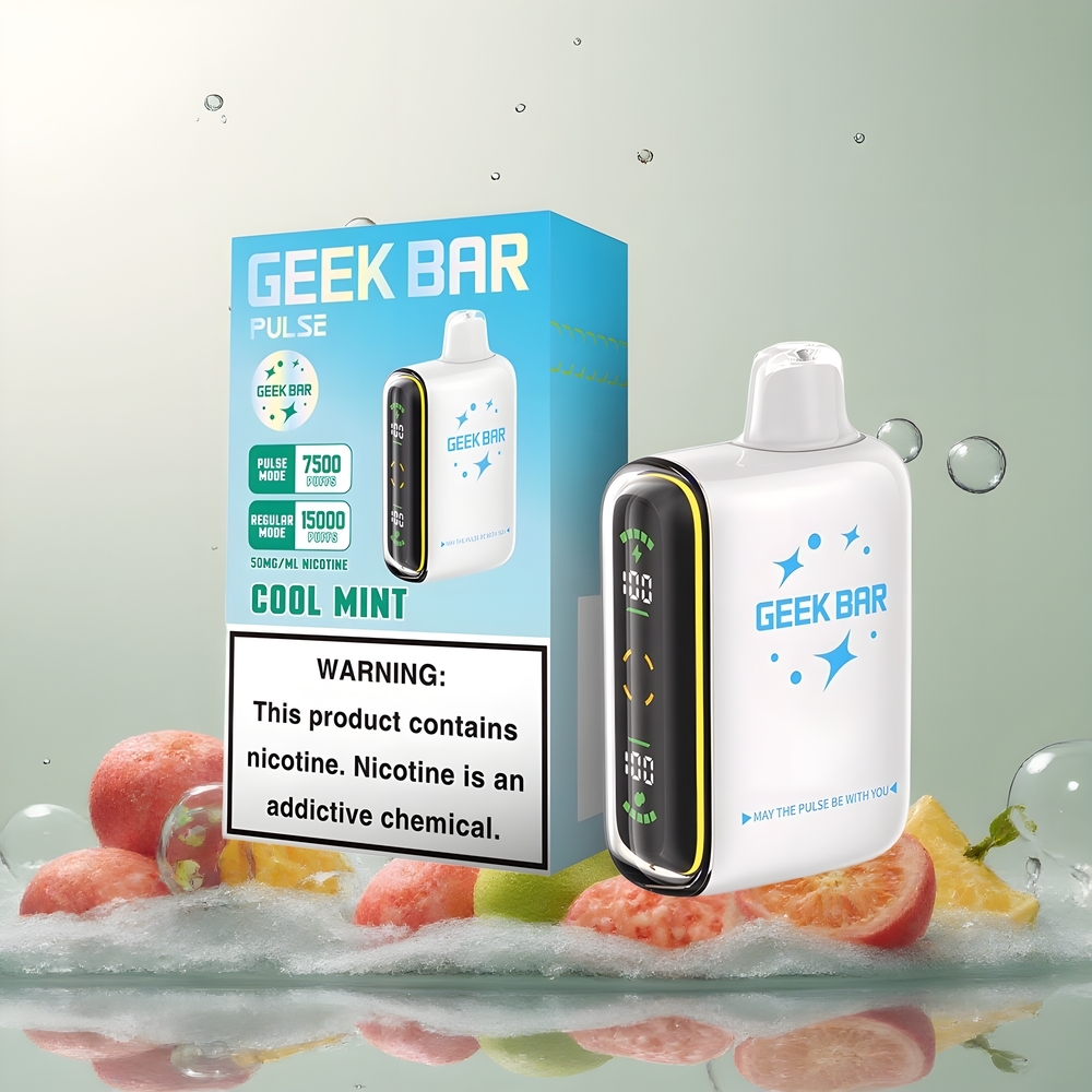 Partihandel Sverige GEEK BAR Pulse 15000 Planeten Edition 16ML 5% USB-C