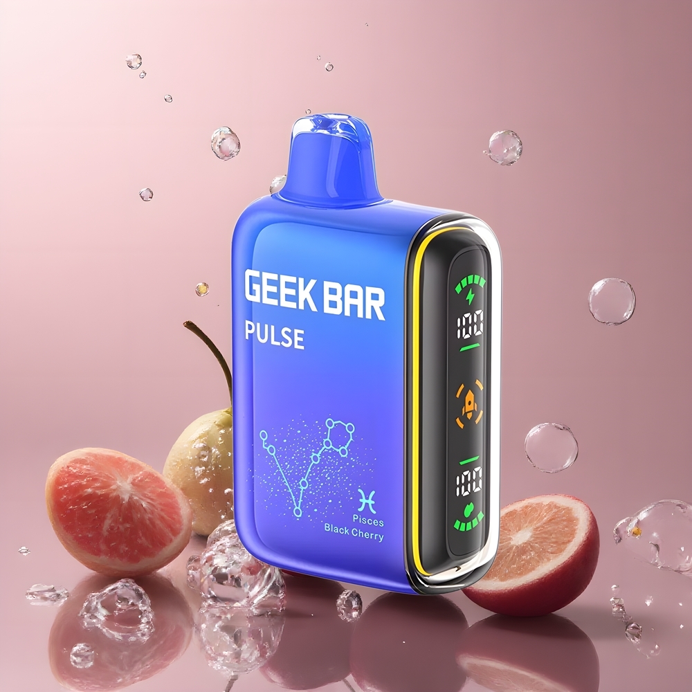 Partihandel Sverige GEEK BAR Pulse 15000 Puffar Vape Zodiac Edition 16ML 5% Nikotin USB-C